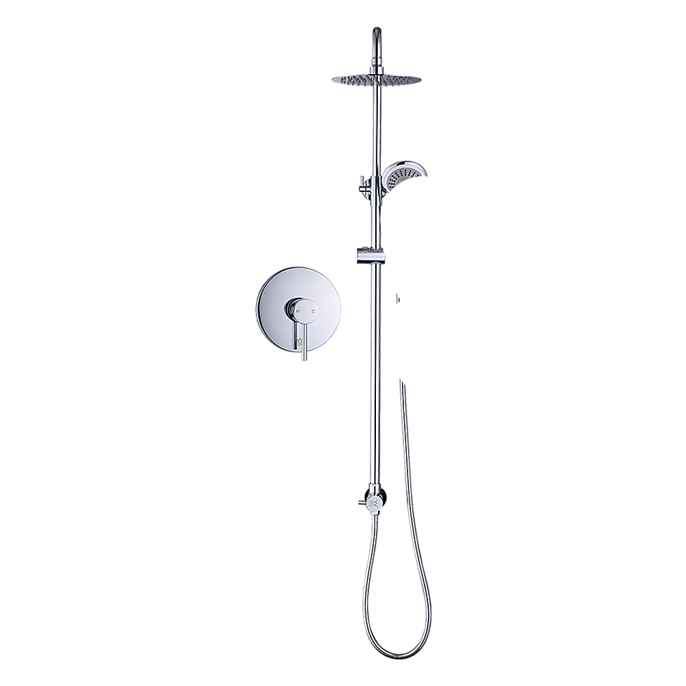 nnedsz wels 8" rain shower head set rounded dual heads faucet high pressure with mixer nnedsz wels 8" rain shower head set rounded dual heads faucet high pressure with mixer