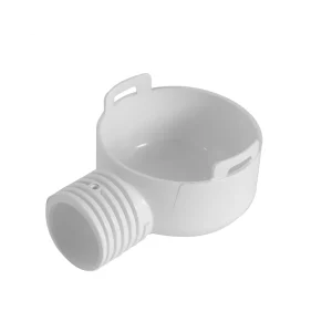 Store adaptateur sortie vertical pour siphon sol